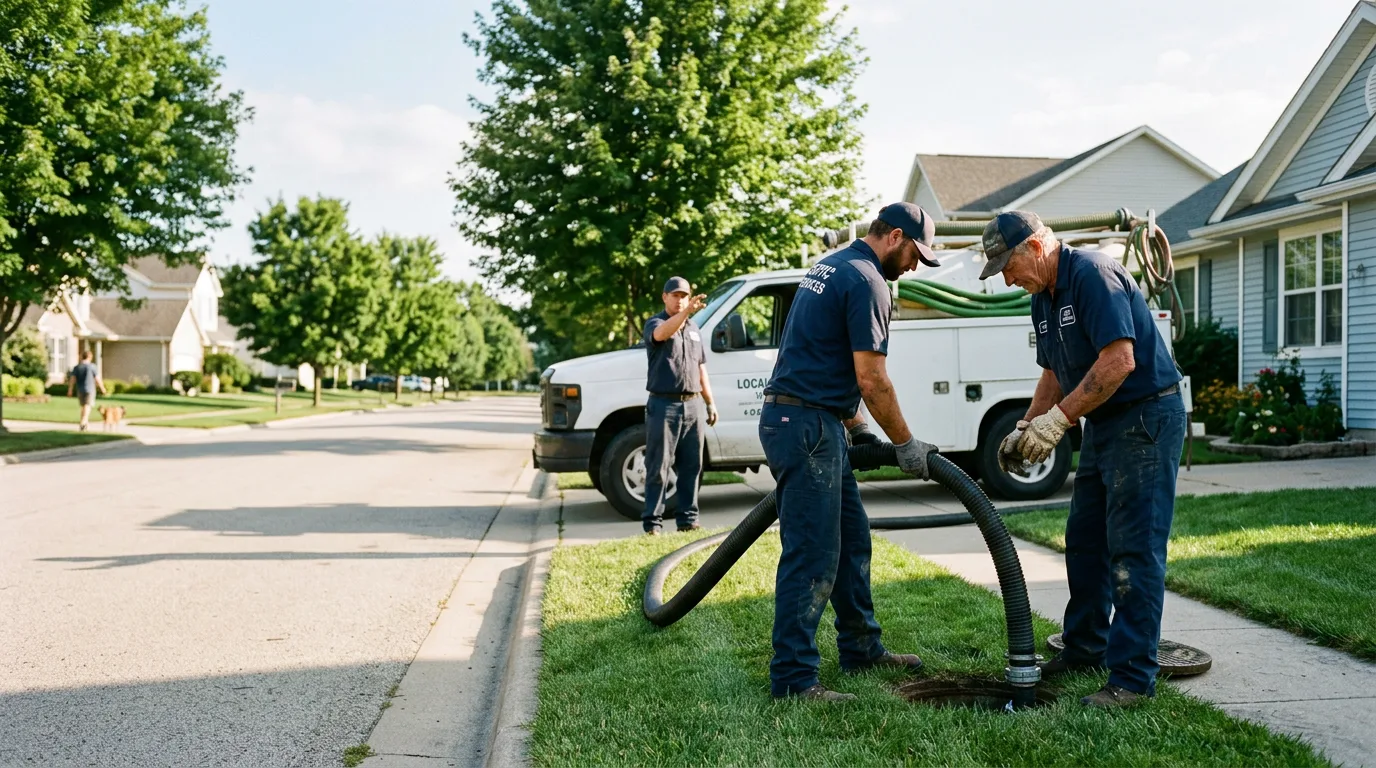 Septic Tank Cleaning in Dunreith, IN